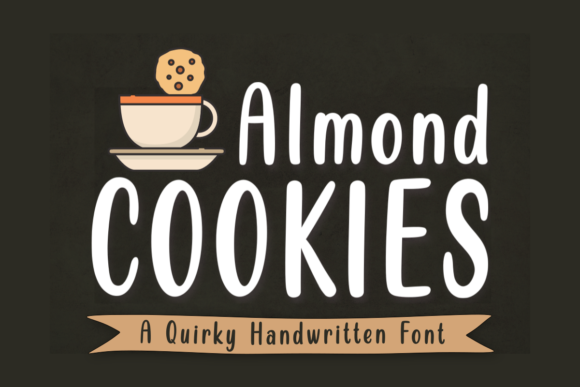 Almond Cookies: A Playful Display Font for Creative Branding