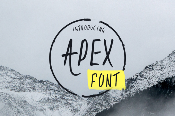 Apex: The Bold and Elegant Display Font for Editorial Design