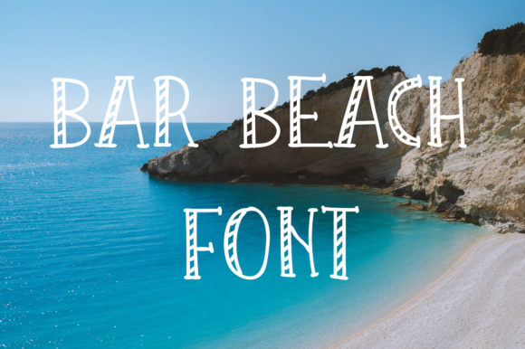 Bar Beach: A Versatile Display Font for Web Design