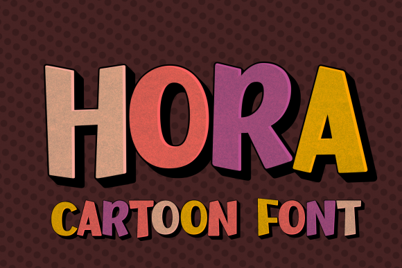 Bring Your Brand to Life with Hora, the Fun Display Font