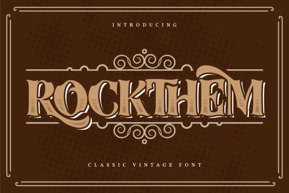Bring Your Handmade Creations to Life with Rockthem Font