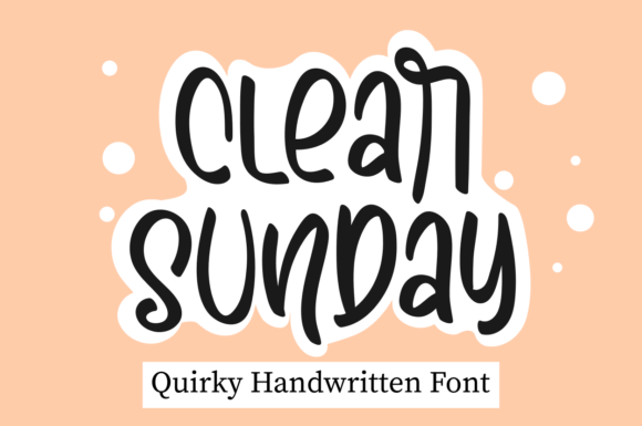 Clear Sunday: A Stylish Display Font for Eye-Catching Campaigns