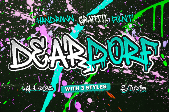 Deardorf: A Stylish Urban Font for Editorial Design