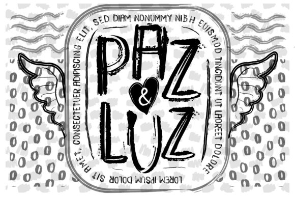 Discover Paz Luz: A Cool and Unique Display Typeface