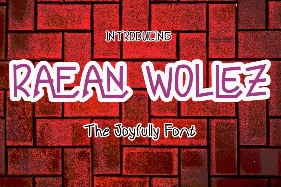 Discover Rafan Wolllez: A Whimsical Display Font for Editorial Charm