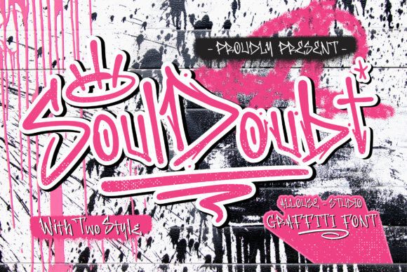 Discover Soul Doubt: A Playful Display Font for Modern Publications