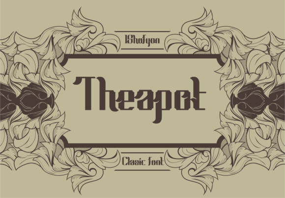 Discover Theapot: A Unique Display Font for Editorial Design