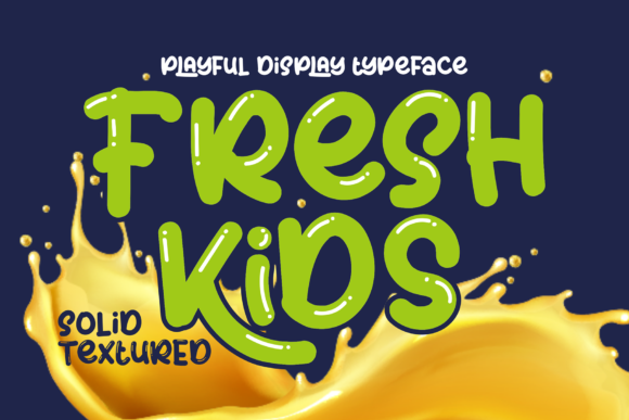 Enhance Your Web Design with Fresh Kids Font