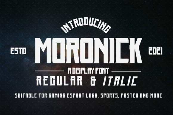 Enhance Your Web Design with Moronick Font