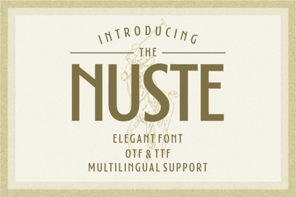 Enhance Your Web Design with Nuste, the Bold Display Font