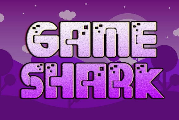 Game Shark: A Playful Display Font for Engaging Content
