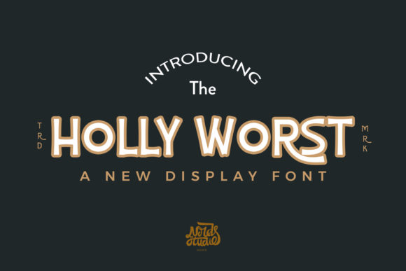 Holly Worst: A Premium Display Font for Elegant Branding