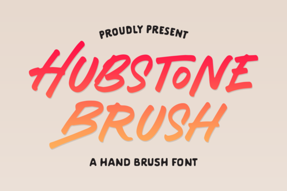 Hubstone Brush: A Cool, Urban Font for Web Design