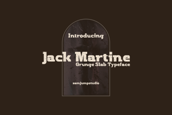 Jack Martine: A Bold and Nostalgic Font for Makers