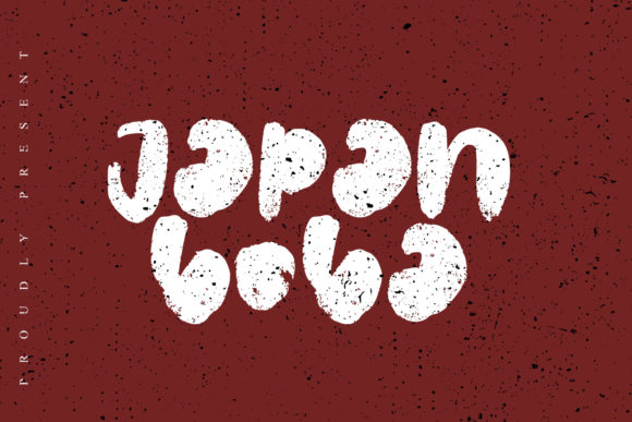Japan Boba: A Bubbly Display Font for Eye-Catching Campaigns
