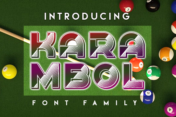 Karambol: A Versatile Display Font for Editorial Design