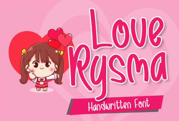 Love Rysma: A Charming Display Font for Editorial Design