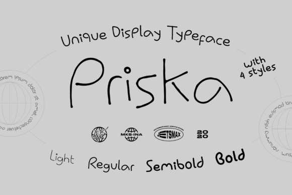 Priska: A Stylish Font for Elevating Your Brand