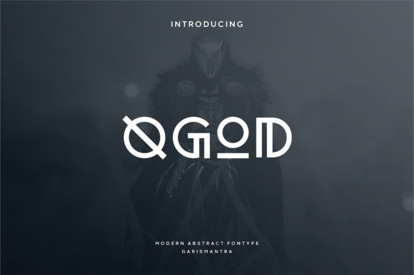 Qgod: A Cool, Minimalistic Display Font for Modern Publishing