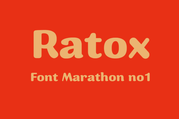 Ratox: A Dynamic Display Font for Web Design