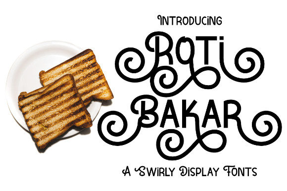 Roti Bakar: A Whimsical Font for Engaging Campaigns