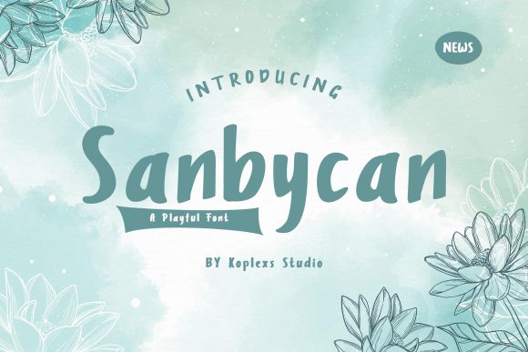 Sanbycan: The Perfect Display Font for Engaging Visuals