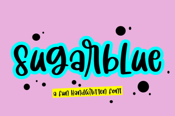 Sugar Blue: A Friendly Display Font for Engaging Campaigns