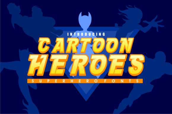 Transform Your Brand with Cartoon Heroes Font