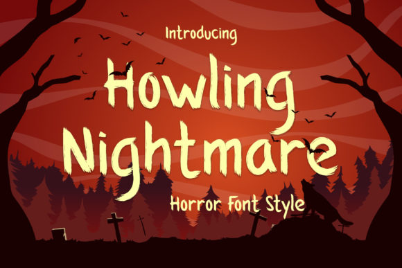 Transform Your Brand with Howling Nightmare Font
