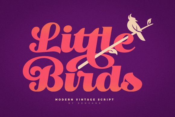 Transform Your Brand with Little Birds Font
