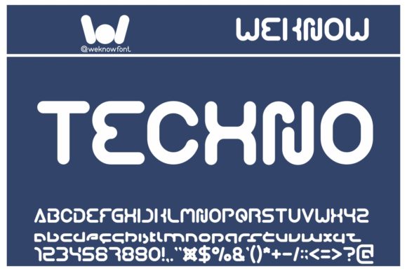 Transform Your Brand with Techno: A Cool, Futuristic Font