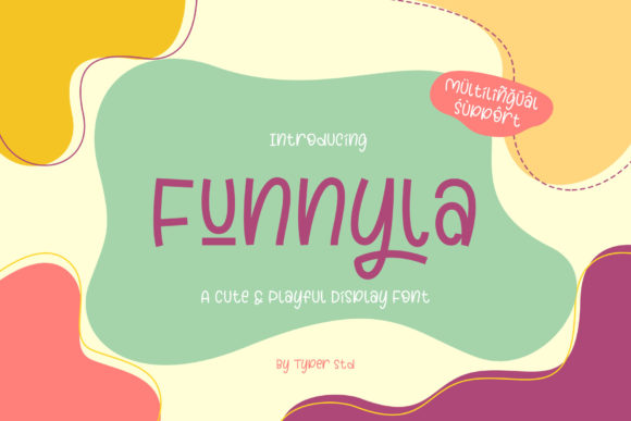 Unleash Creativity with Funnyla: A Charming Display Font